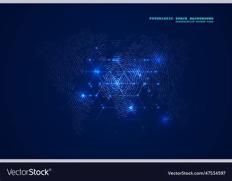 Abstract Global Technology Background Royalty Free Vector