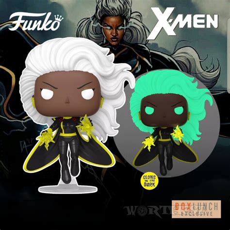 Фигурка Funko Pop Marvel X Men Storm Flying Gitd 1325 Шторм Ороро