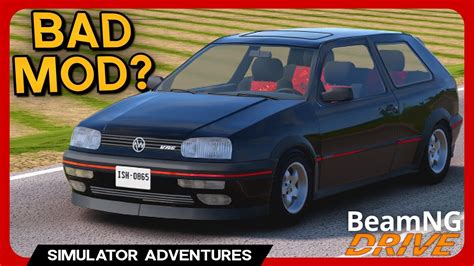 Does This New Beamng Mod Deserve The Hate Aw Goal Mk Vw Golf