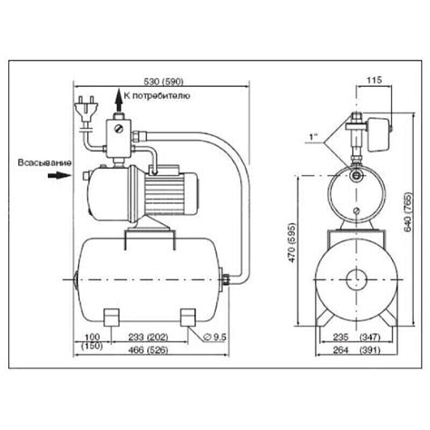 Grundfos Установка водоснабжения JP Basic 3 PT 20L