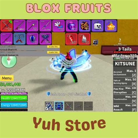 Blox Fruit Account Lv Max Full Gear Awaken Shark Fish Human