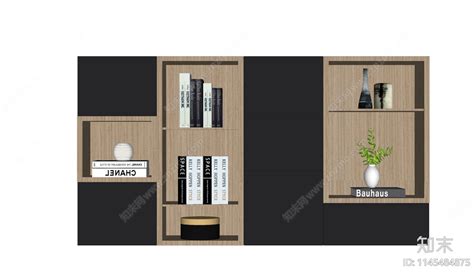 现代储物柜su模型下载【id1145484875】知末su模型网