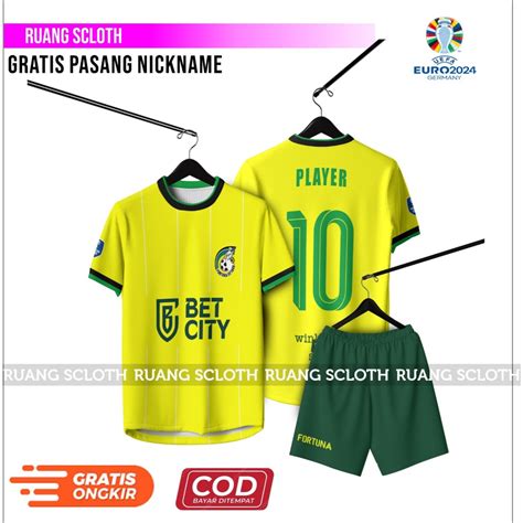 Jual Jersey Fortuna Sittard Terbaru 2024 Premium Gratis Pasang Nama Dan