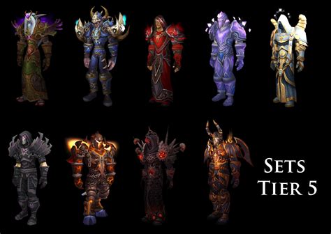 Sets Ensembles T35 T4 T5 T6 Donjons Et Raids De Burning Crusade Classic World Of Warcraft