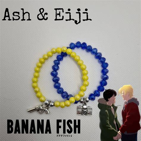 Banana Fish Themed Bracelets Etsy