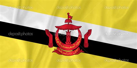 Brunei flag Stock Illustration by ©red_hayabusa #40184529