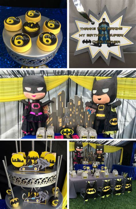 Batman Party Inspirations Birthday Party Ideas For Kids