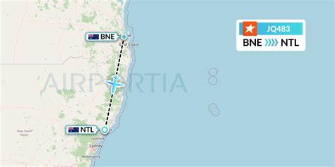 JQ483 Flight Status Jetstar Airways Brisbane To Newcastle JST483