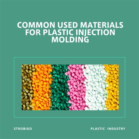 Common Used Materials For Plastic Injection Molding Strobigo