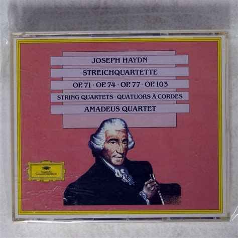 AMADEUS QUARTETT JOSEPH HAYDN STREICHQUARTETTE OP 71 74 77 103 DG 429