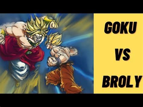 Immerse Yourself In The ASMR Drawing Of Goku Vs Broly Fight Art Asmr