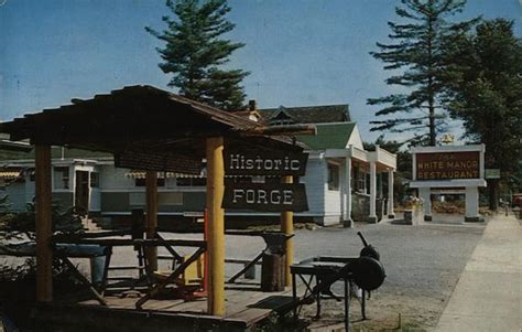 Historic Forge Old Forge NY Postcard