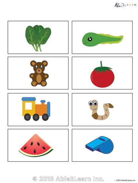 Free Learning Common Nouns 50 Flashcards Free Teaching Resource