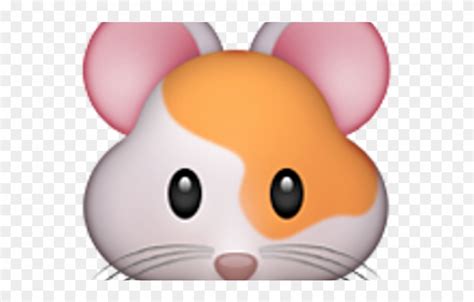 Hamster Clipart Face - Emoji Hamster - Png Download (#3693912) - PinClipart