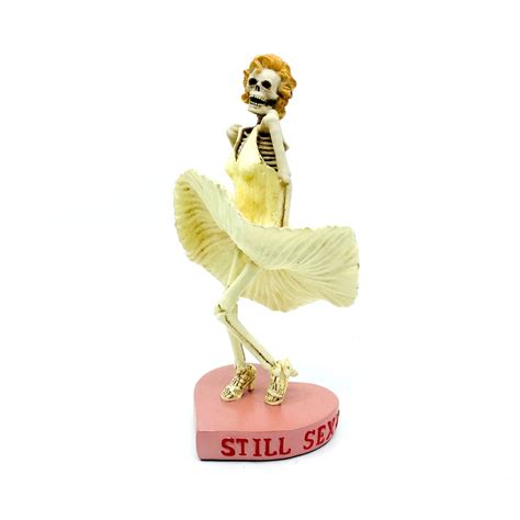 Skeleton Marilyn Monroe Figurine Marilyn Monroe Gifts Etsy