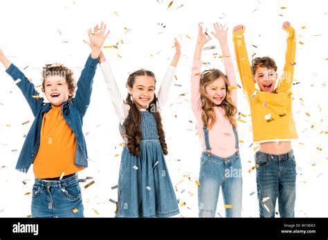 Kids Waving Hands Hi Res Stock Photography And Images Alamy