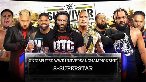 Roman Reigns Vs The Rock Vs Jacob Fatu Vs Solo Sikoa V Jey Uso V Jimmy