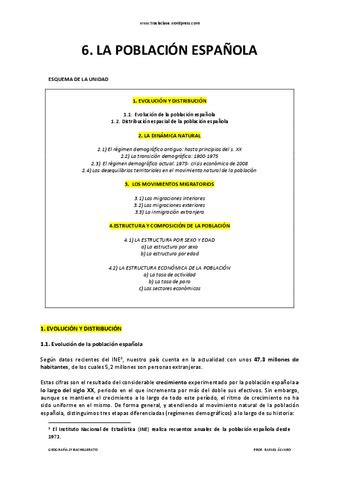 6 La Poblacion Espanola Pdf