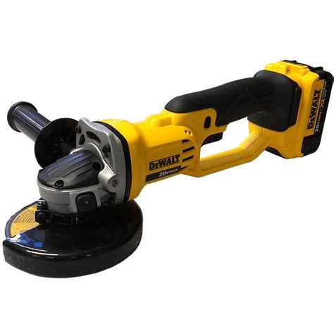 Esmerilhadeira Angular 4 1 2 5 à Bateria 20v Dewalt DCG412M2 220v