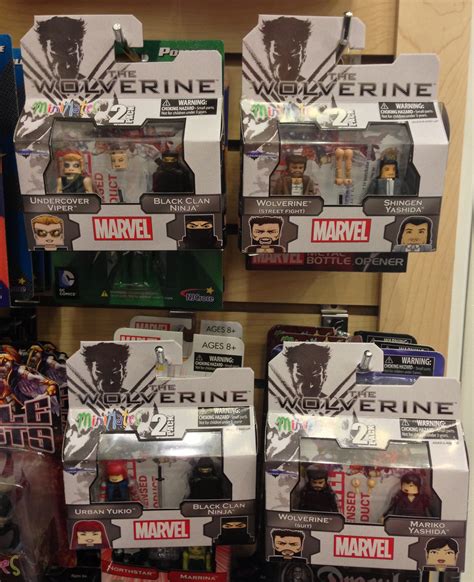 Marvel Minimates The Wolverine Movie Figures Wave 52 Released