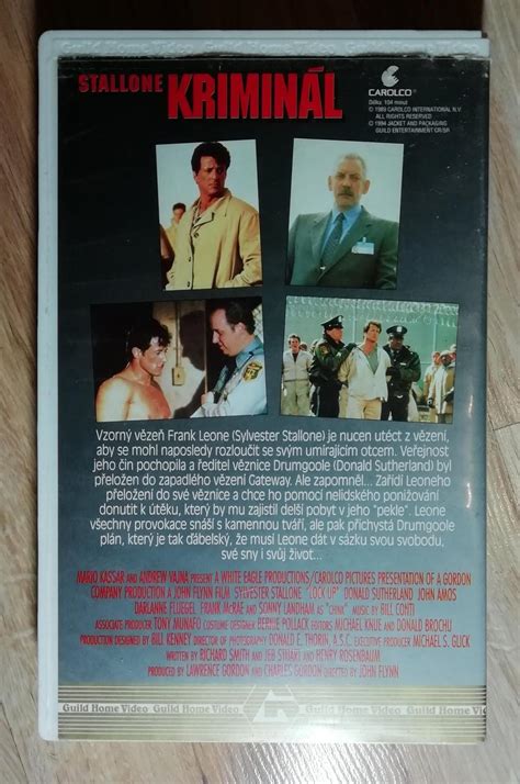 Vhs Guild Home Video Sylvester Stallone Krimin L Aukro