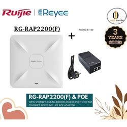 Jual RUIJIE RG RAP2200 E AC1300 Dual Band Ceiling Mount Access Point