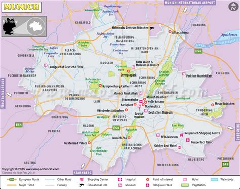 Munich Map | Munich Germany Map