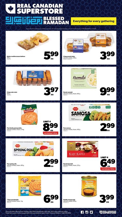 Real Canadian Superstore West Flyer April To