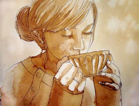 Did You Know You Can Paint With Coffee Coffee Art Painting Coffee