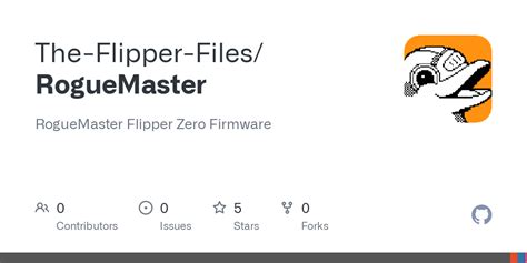 GitHub - The-Flipper-Files/RogueMaster: RogueMaster Flipper Zero Firmware