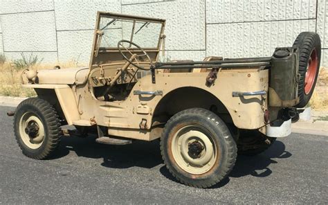 1942 Willys Mb Slat Grille Wwii 503 Army Jeep Classic Willys Mb 1942 For Sale