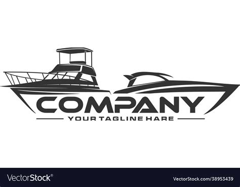 Speed boat logo Royalty Free Vector Image - VectorStock