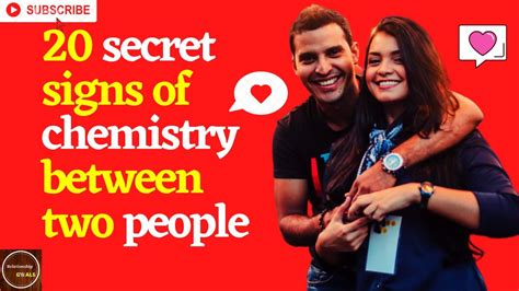 20 Secret Signs Of Chemistry Between Two People Signs Of Chemistry