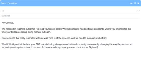 How To Use Personalization In Outreach Templates Skylead