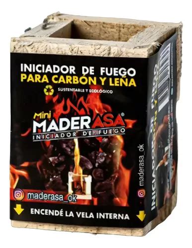 Iniciador De Fuego Maderasa Mini X 28 Unds Carbon Leña Etc MercadoLibre