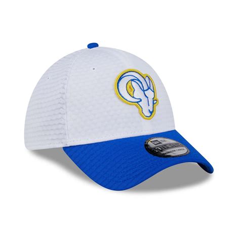 Los Angeles Rams 2024 Nfl Training Camp New Era 39thirty Flex Cap White