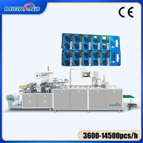 Automatic Continuous Chain Type Card Blister Packing Machine For