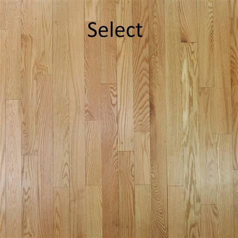 Unfinished Solid Red Oak Pc Hardwood Floors