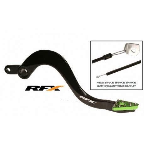 Pédale de frein arrière RFX Pro ST pour moto KAWASAKI KX 125 Pédale de