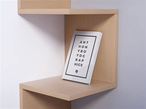 Book On Modern Shelf Mockup Mockup World