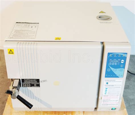 Used Tuttnauer Brinkmann E Automatic Autoclave Sterilizer Large