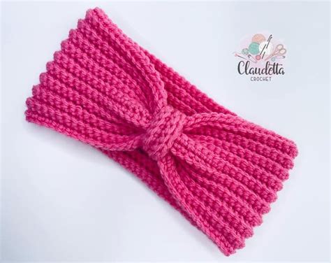 X Twist Headband EASY Crochet Pattern PDF Etsy