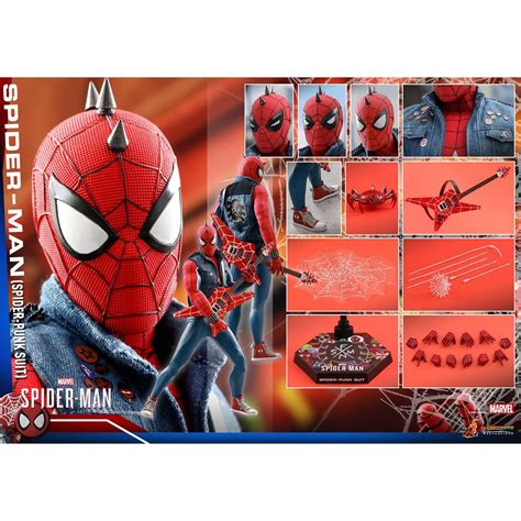 野獸國 Hot Toys VGM 漫威 蜘蛛人 龐克蜘蛛 Spider Man 非 VGM VGM 蝦皮購物
