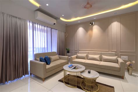 Bhk Flat Interior Design Sheetal West Park