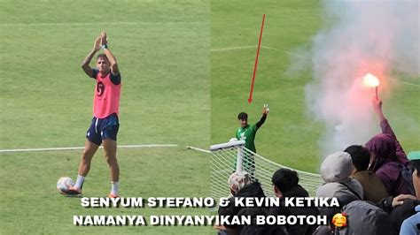 Senyum Beltrame Mendoza Full Chants Dukungan Psywar BOBOTOH