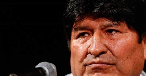 El Gobierno Boliviano Denuncia A Evo Morales Por Una Relación Con Una Menor