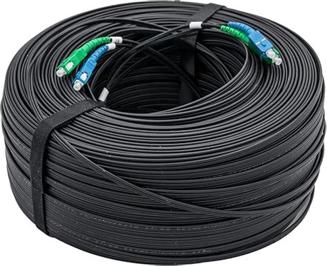 Gtek Ftth Cable Single Fiber Indoor Outdoor Optical Fiber Drop Cable