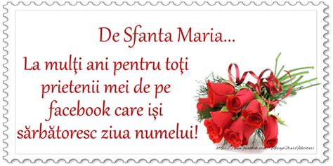 Felicitari De Sfanta Maria Pagina 15 Mesajeurarifelicitari