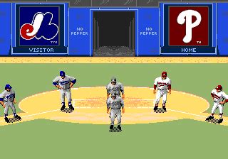 Screenshot Of World Series Baseball 98 Genesis 1997 MobyGames