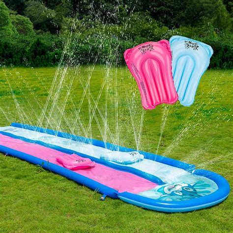 Amazon Jooeer Ft Water Lane Slip Slides With Boogie Boards